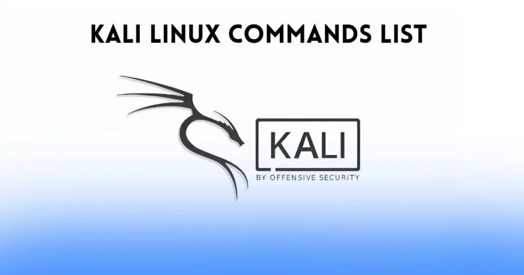 Kali Linux Commands List 