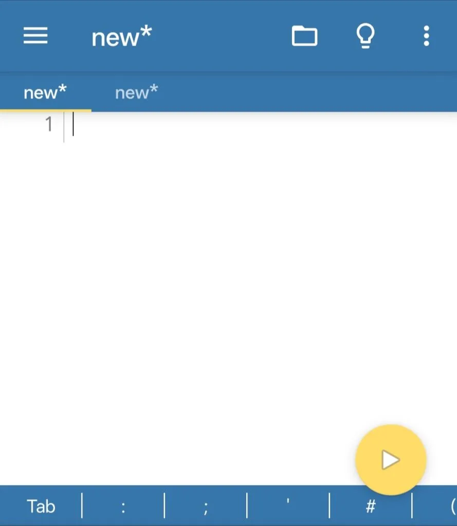 Pydroid 3 terminal