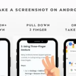 How to take a screenshot on android