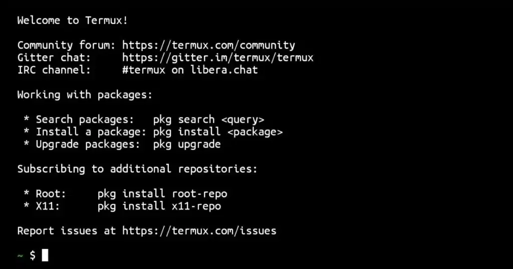 Termux Terminal