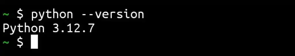 Check Python Version