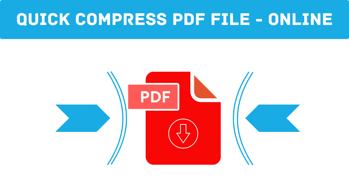 Compress pdf file online