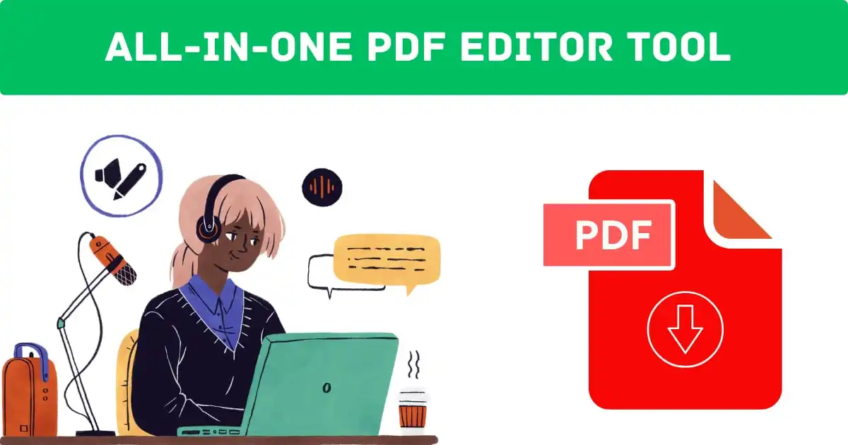 All in one PDF editor tool online