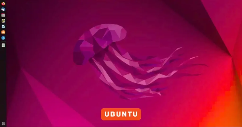 Ubuntu home screen