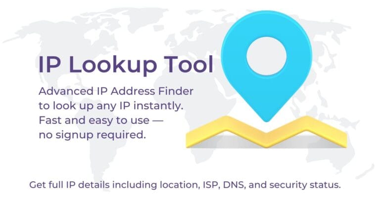 Advanced IP address lookup tool