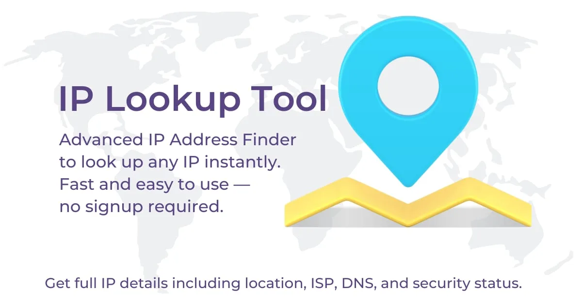 Advanced IP address lookup tool