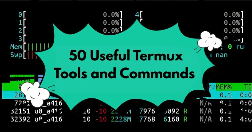 Termux Tools and Commands