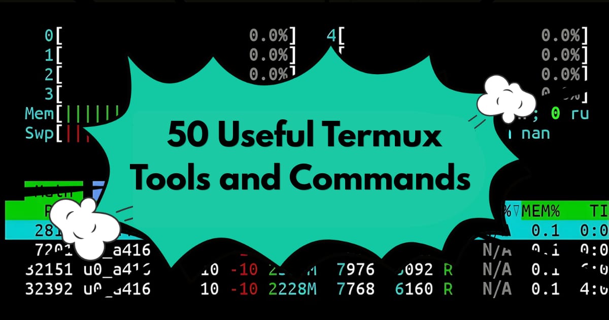 Termux Tools and Commands