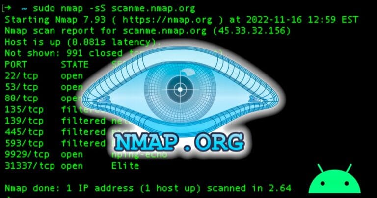 Nmap for Android installation and network scanning guide